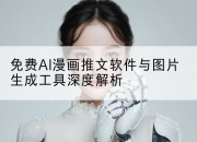 免费AI漫画推文软件与图片生成工具深度解析