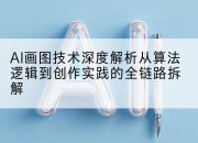 AI画图技术深度解析从算法逻辑到创作实践的全链路拆解