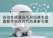 自动生成漫画与AI动画生成器数字创作时代的革新引擎