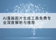 AI漫画图片生成工具免费专业深度解析与推荐