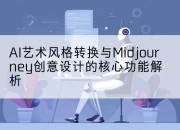 AI艺术风格转换与Midjourney创意设计的核心功能解析
