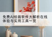 免费AI绘画软件大解析在线体验与实用工具一览
