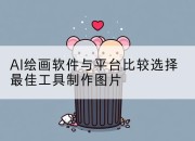 AI绘画软件与平台比较选择最佳工具制作图片