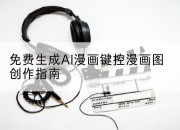 免费生成AI漫画键控漫画图创作指南