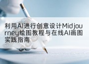 利用AI进行创意设计Midjourney绘图教程与在线AI画图实践指南