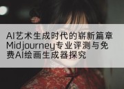 AI艺术生成时代的崭新篇章Midjourney专业评测与免费AI绘画生成器探究