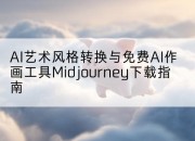 AI艺术风格转换与免费AI作画工具Midjourney下载指南