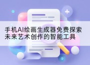 手机AI绘画生成器免费探索未来艺术创作的智能工具
