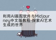 利用AI画图软件与Midjourney中文版教程-探索AI艺术生成的世界