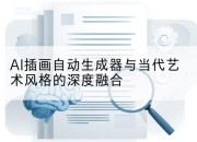 AI插画自动生成器与当代艺术风格的深度融合