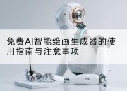 免费AI智能绘画生成器的使用指南与注意事项