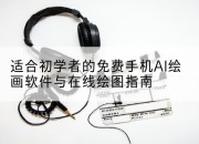 适合初学者的免费手机AI绘画软件与在线绘图指南