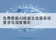 免费智能AI绘画生成器系统要求与深度解析