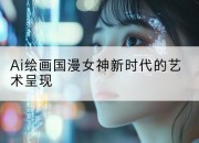 Ai绘画国漫女神新时代的艺术呈现