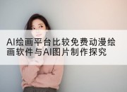 AI绘画平台比较免费动漫绘画软件与AI图片制作探究