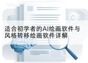适合初学者的AI绘画软件与风格转移绘画软件详解