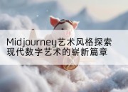 Midjourney艺术风格探索现代数字艺术的崭新篇章