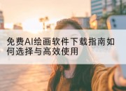 免费AI绘画软件下载指南如何选择与高效使用