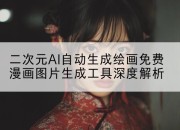二次元AI自动生成绘画免费漫画图片生成工具深度解析