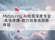 Midjourny AI绘图深度专业-高效便捷-助力创意绘图新体验