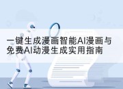 一键生成漫画智能AI漫画与免费AI动漫生成实用指南